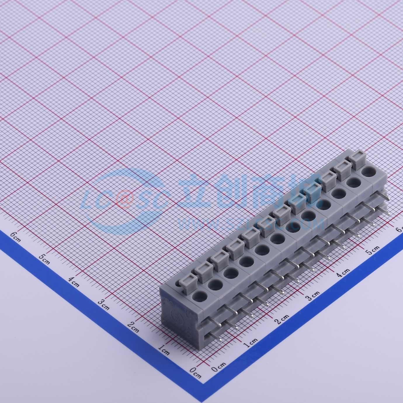 KF211R-5.0-12P实物图