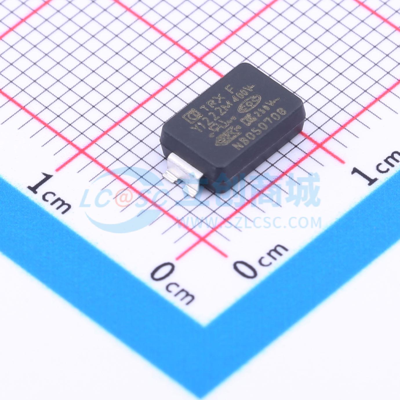 点击查看大图 Y5V222MY1400VAC实物图