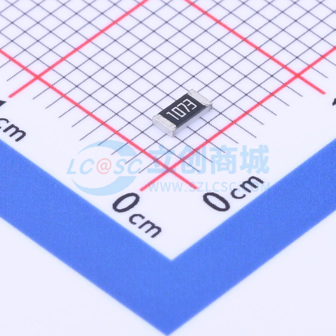 点击查看大图 RC1206FR-07107KL实物图