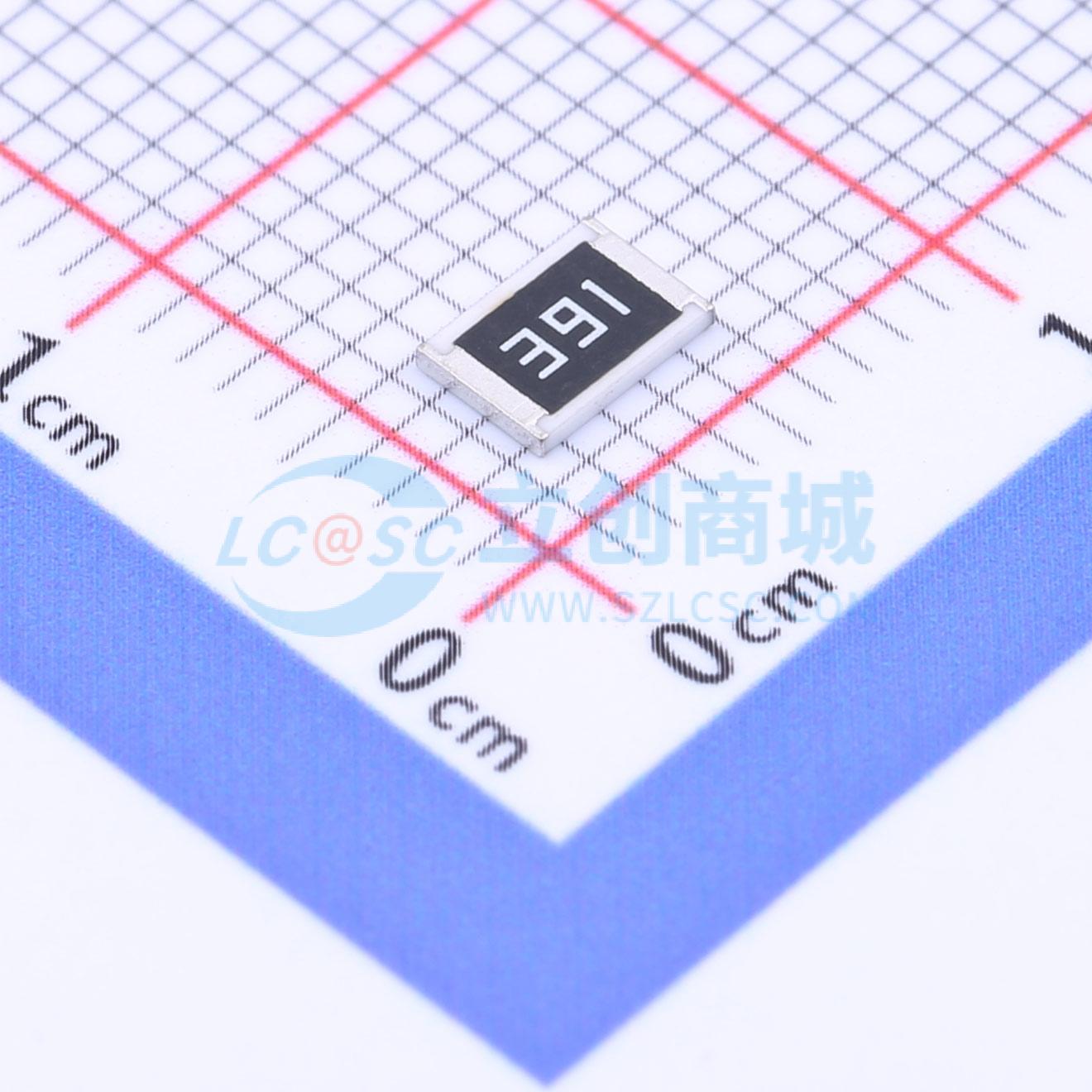 点击查看大图 FRC1812J391 TS实物图