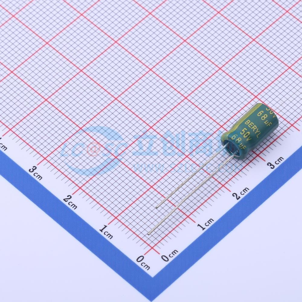 点击查看大图 RC050M680LO6.3*11TH-2A1E实物图