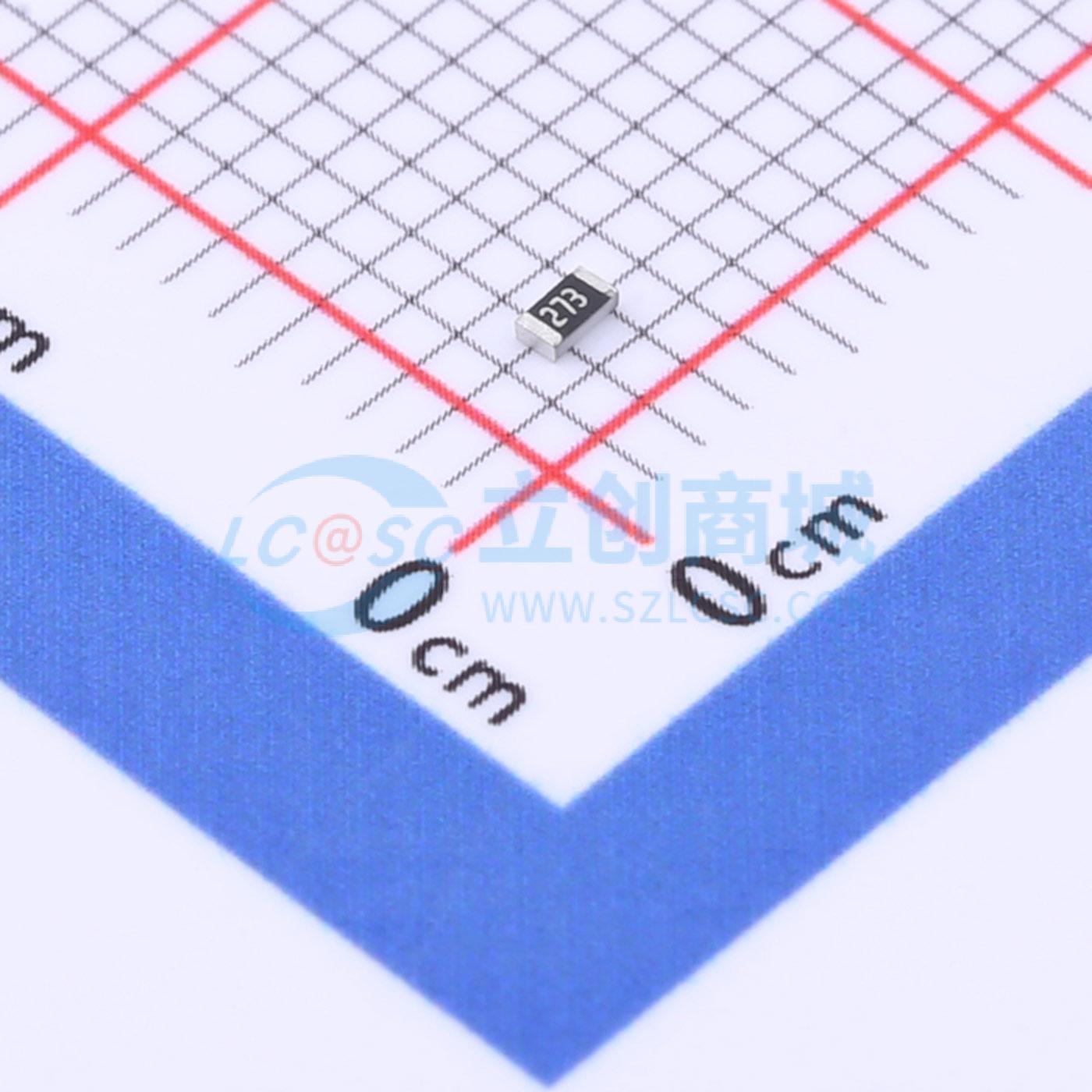 点击查看大图 0603 ±5% 27K实物图