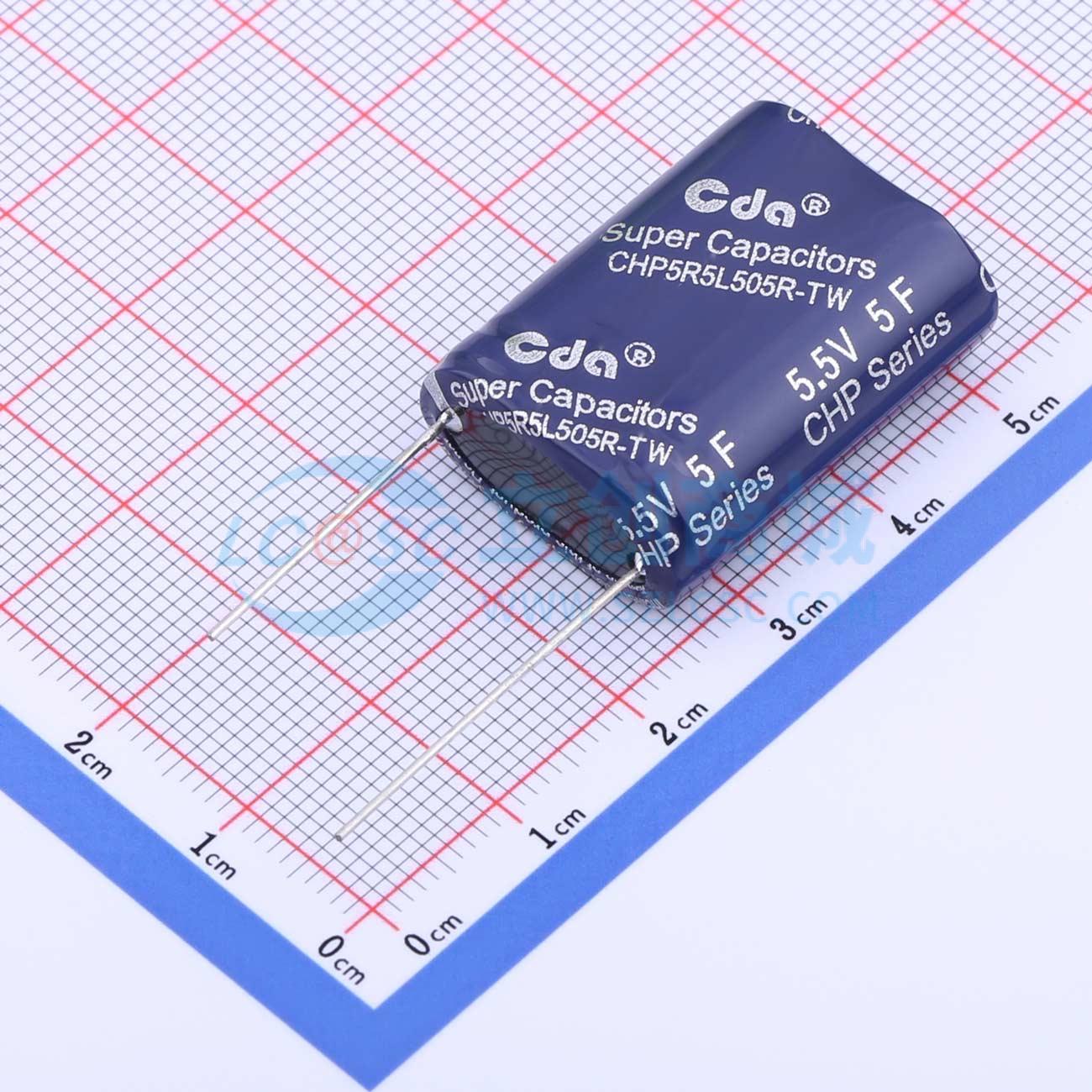 点击查看大图 CHP5R5L505R-TW 5.5V5F实物图