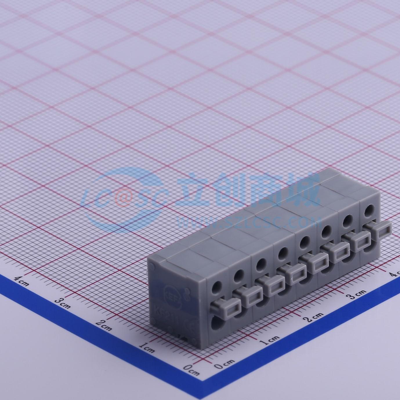 点击查看大图 KF211V-5.0-8P实物图