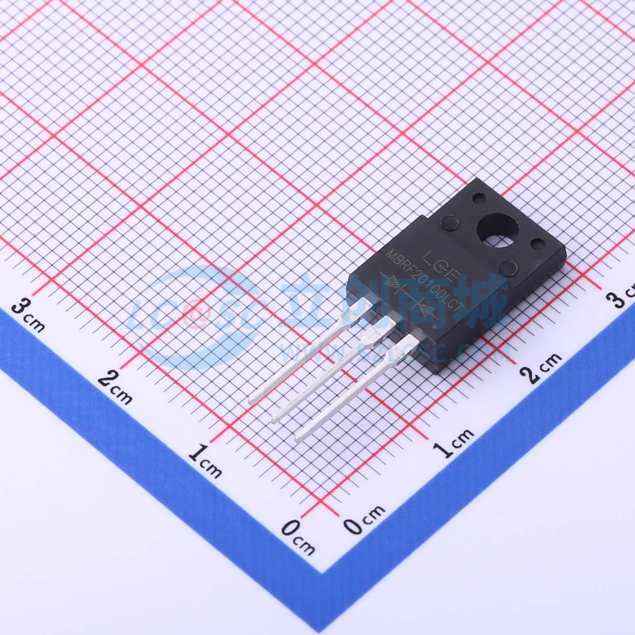 点击查看大图 MBRF20100LCT实物图