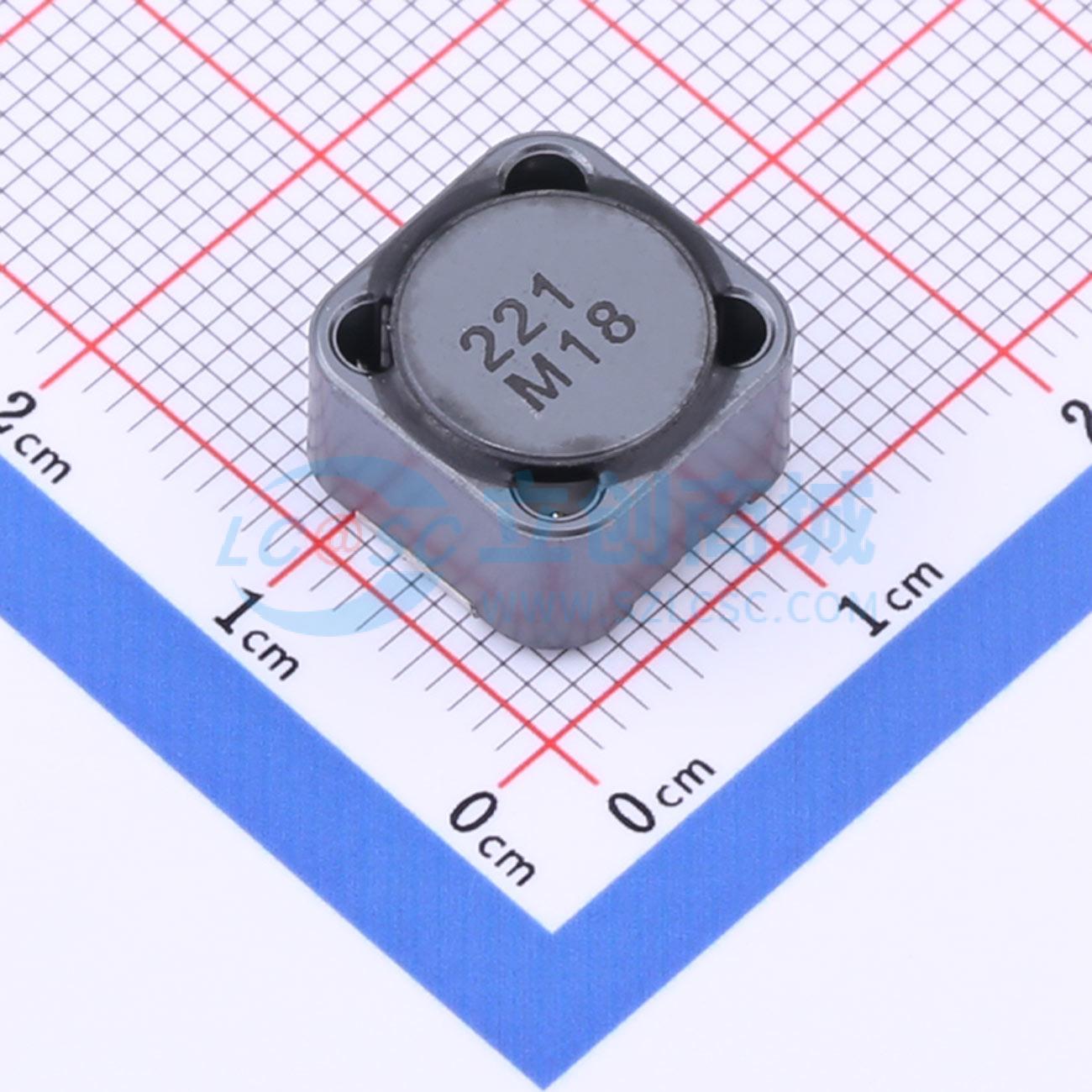 点击查看大图 CDRH127L125NP-221MC实物图