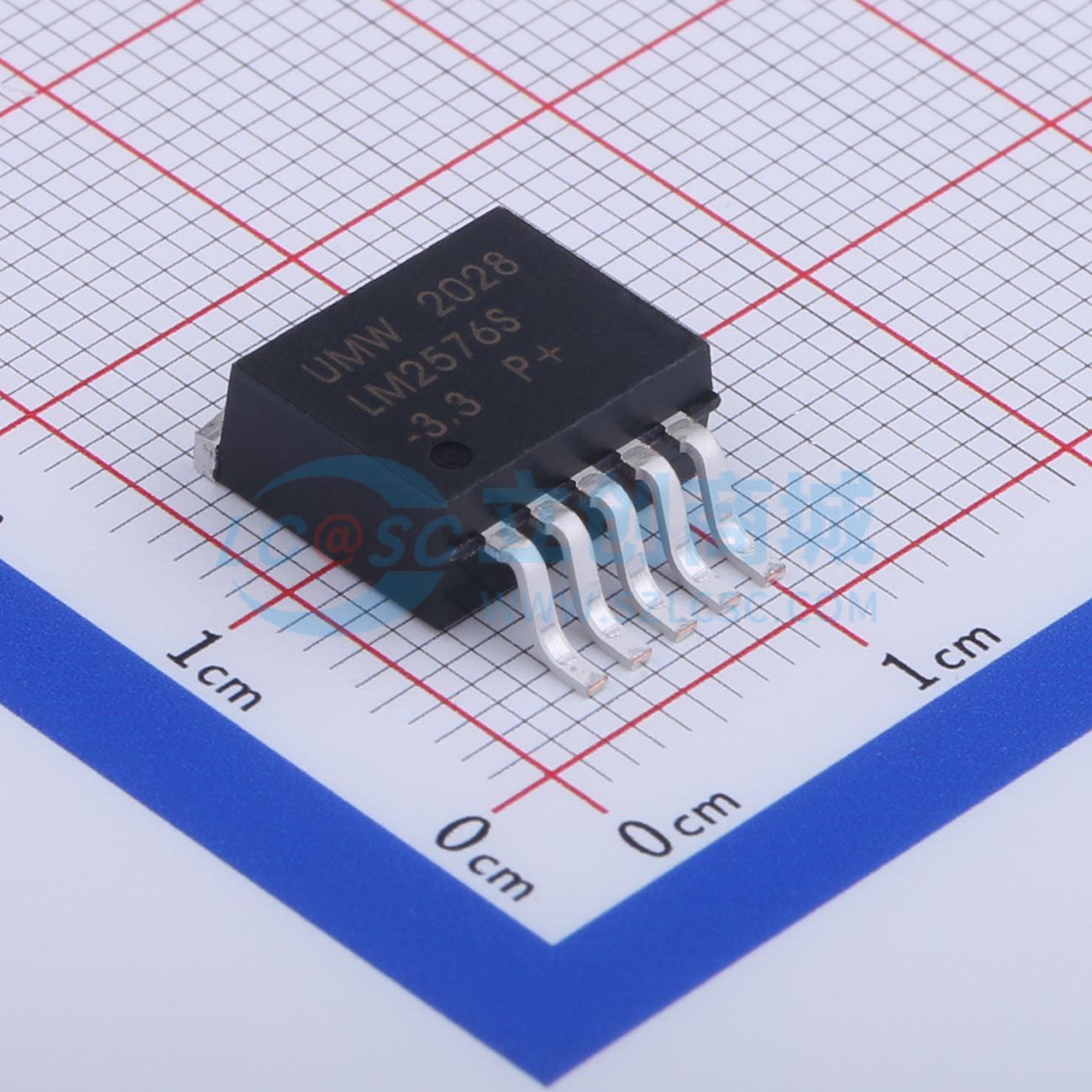 点击查看大图 LM2576S-3.3(UMW)实物图