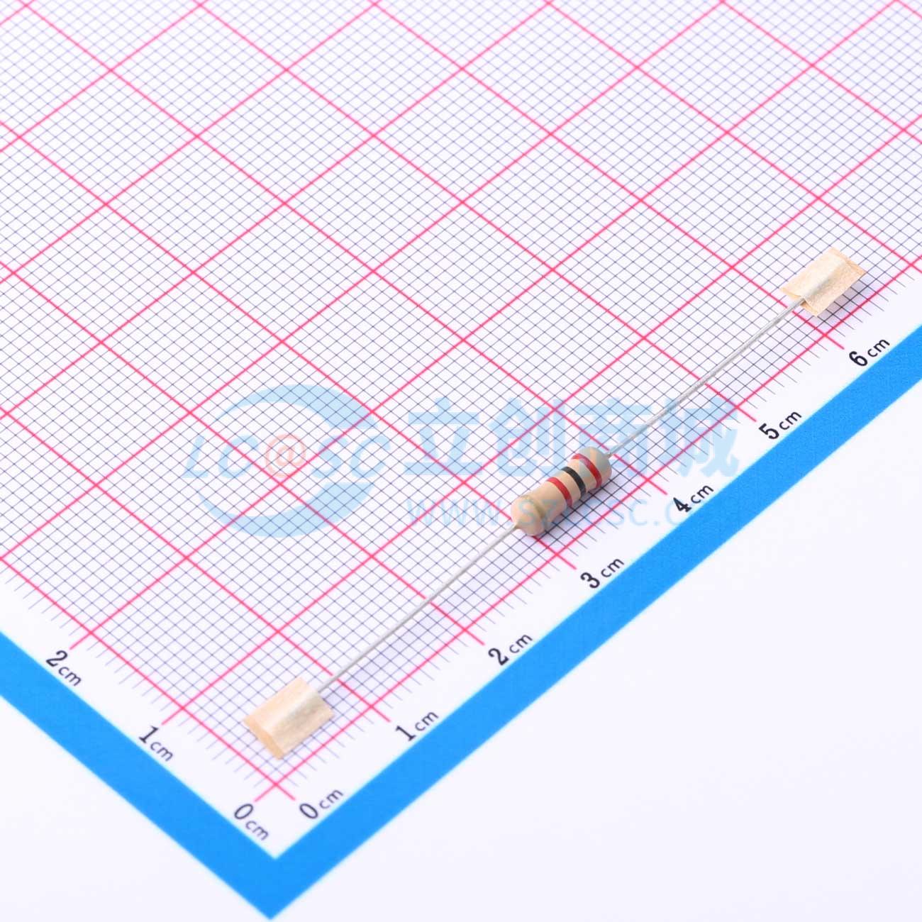 点击查看大图 CR1/2W-2K±5%-2T52实物图