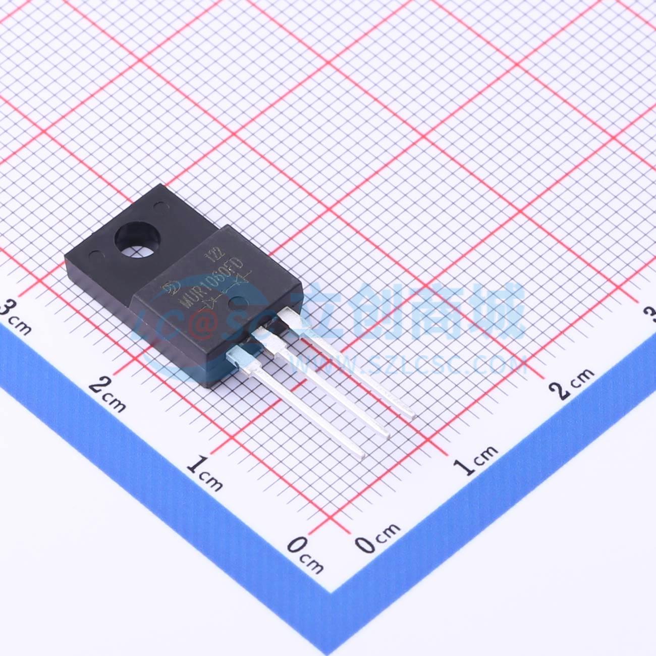点击查看大图 MUR1060FD实物图