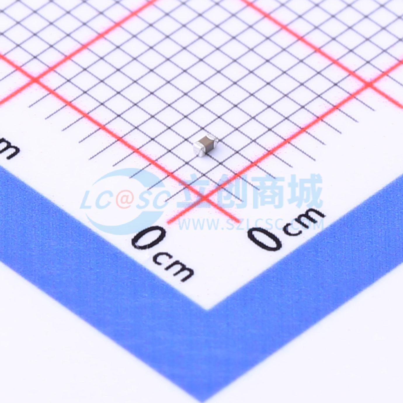 0402B105K6R3CT实物图