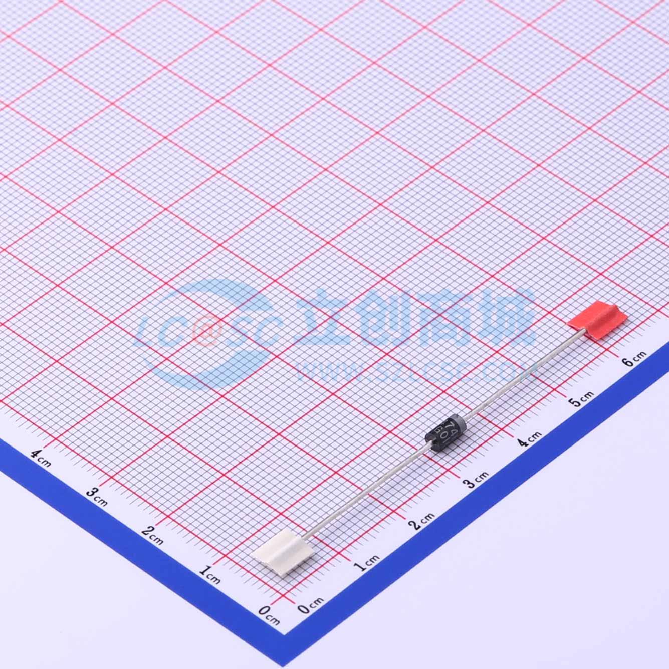 点击查看大图 1N4746A A0G实物图