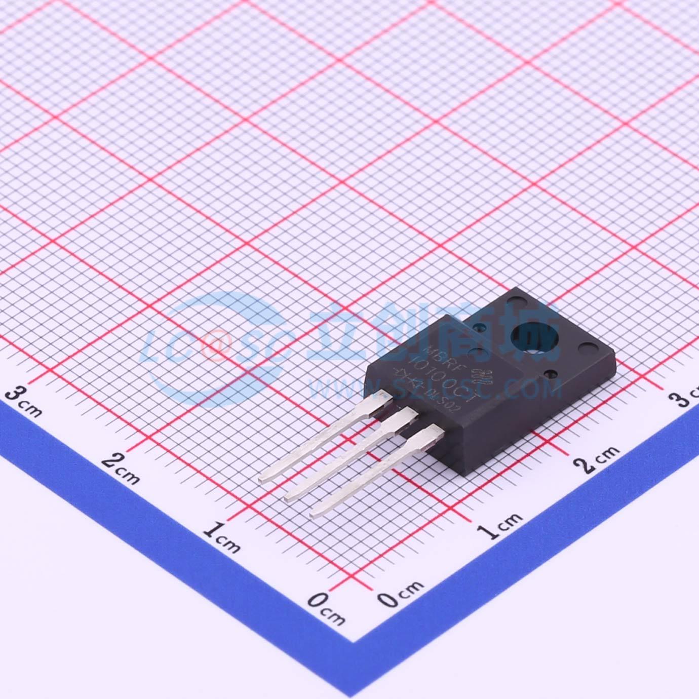 点击查看大图 MBRF10100CT实物图
