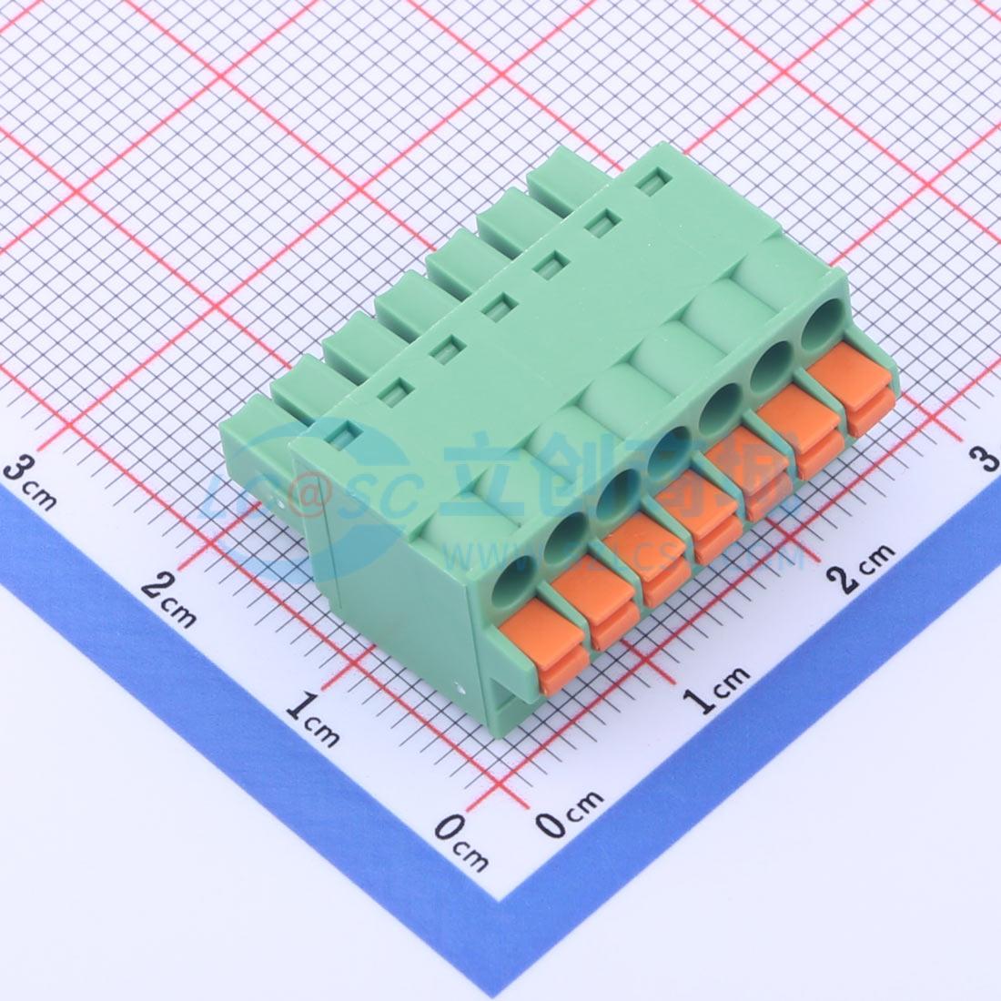 点击查看大图 DB2EKD-3.5-7P-GN实物图