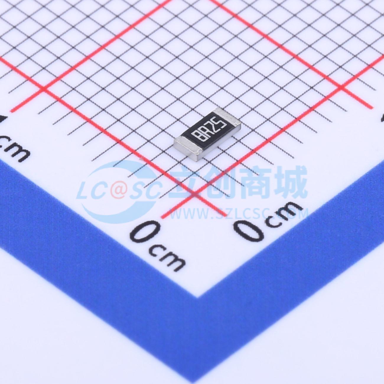 点击查看大图 RC1206FR-078R25L实物图