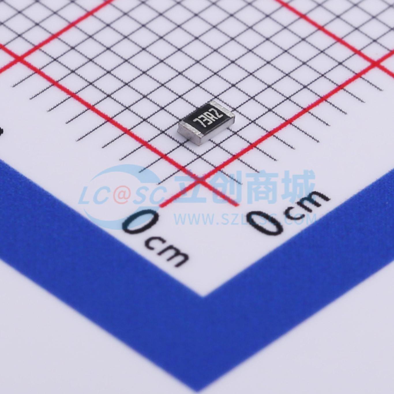 RC0805FR-0773R2L实物图