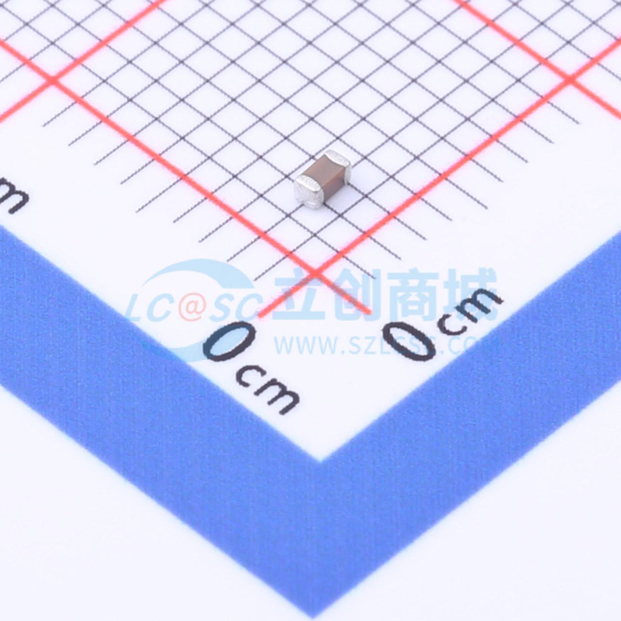 0603F105M100NT实物图