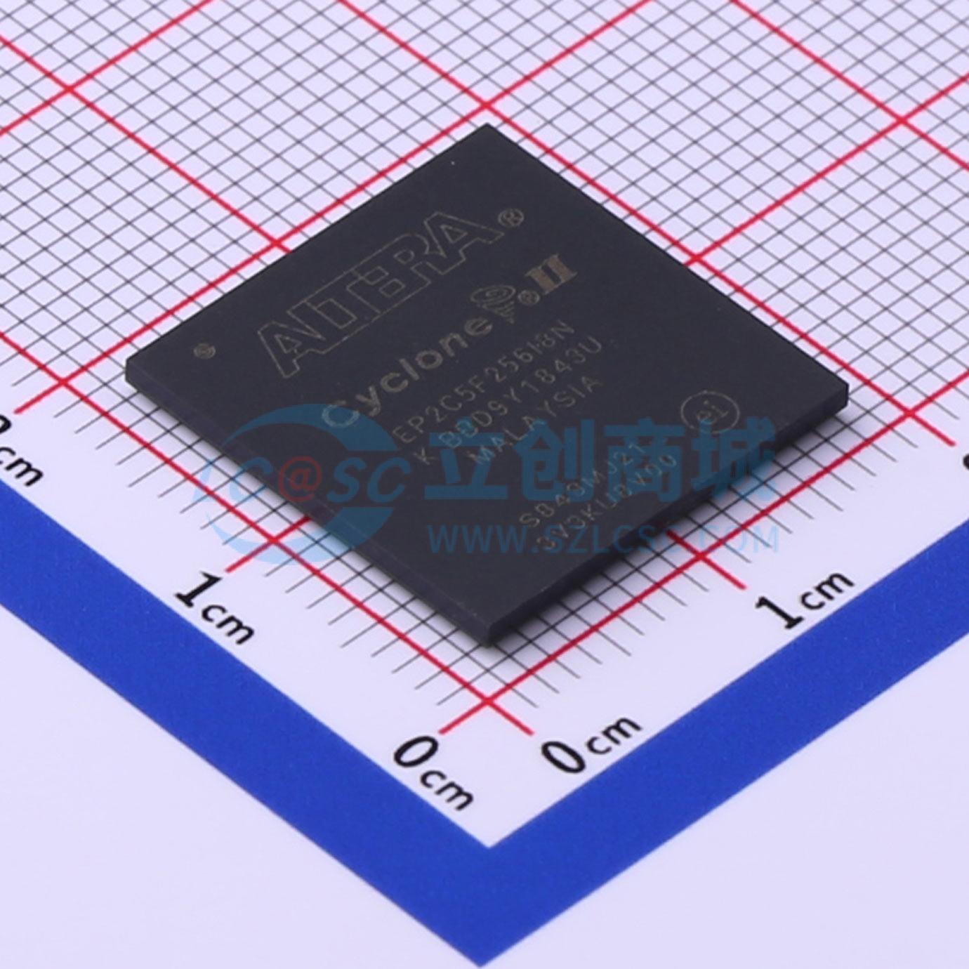 EP2C5F256I8N实物图