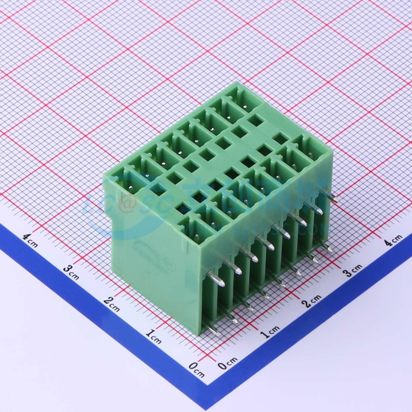 点击查看大图 KF2EDGRH-3.81-2*8P实物图