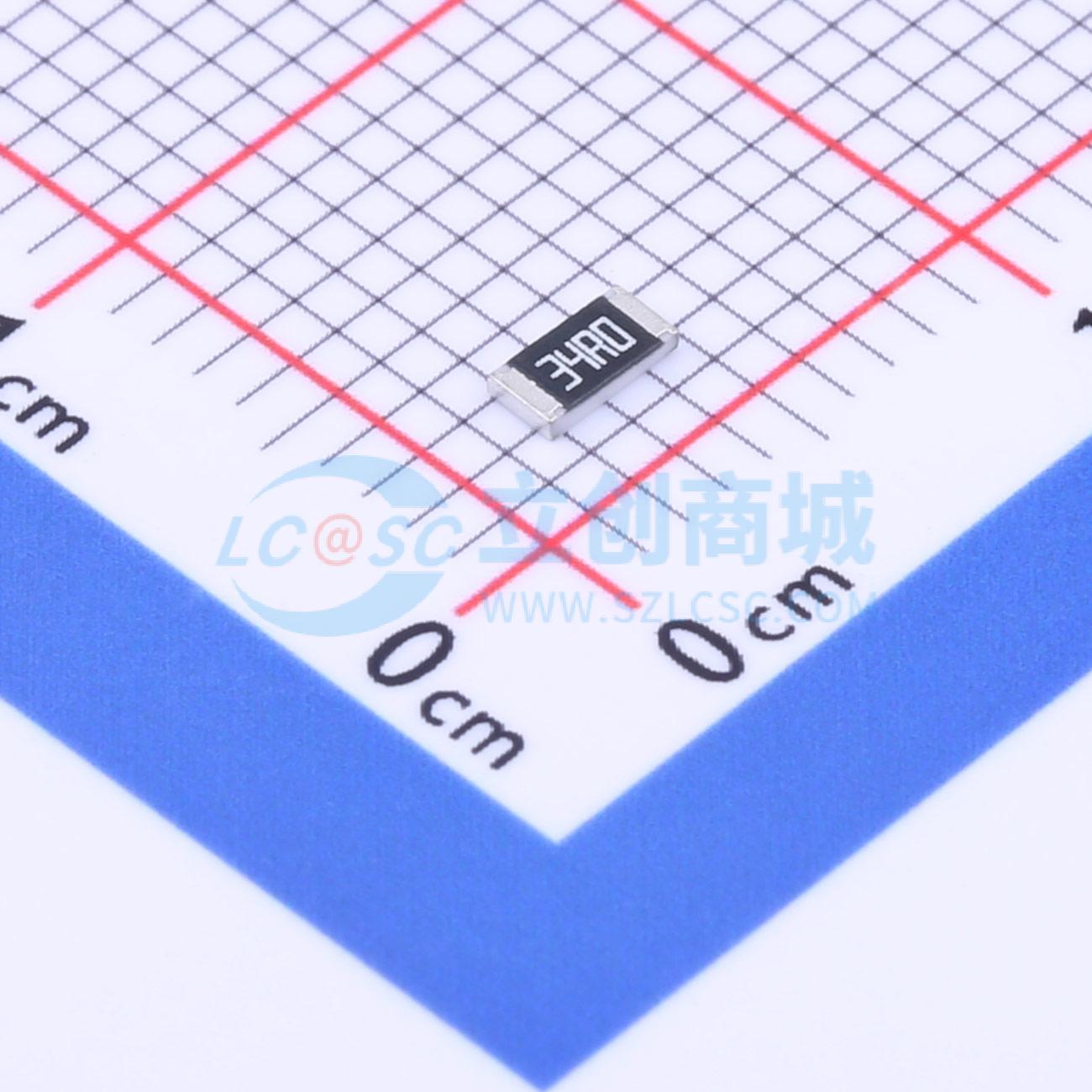 点击查看大图 RC1206FR-0734RL实物图