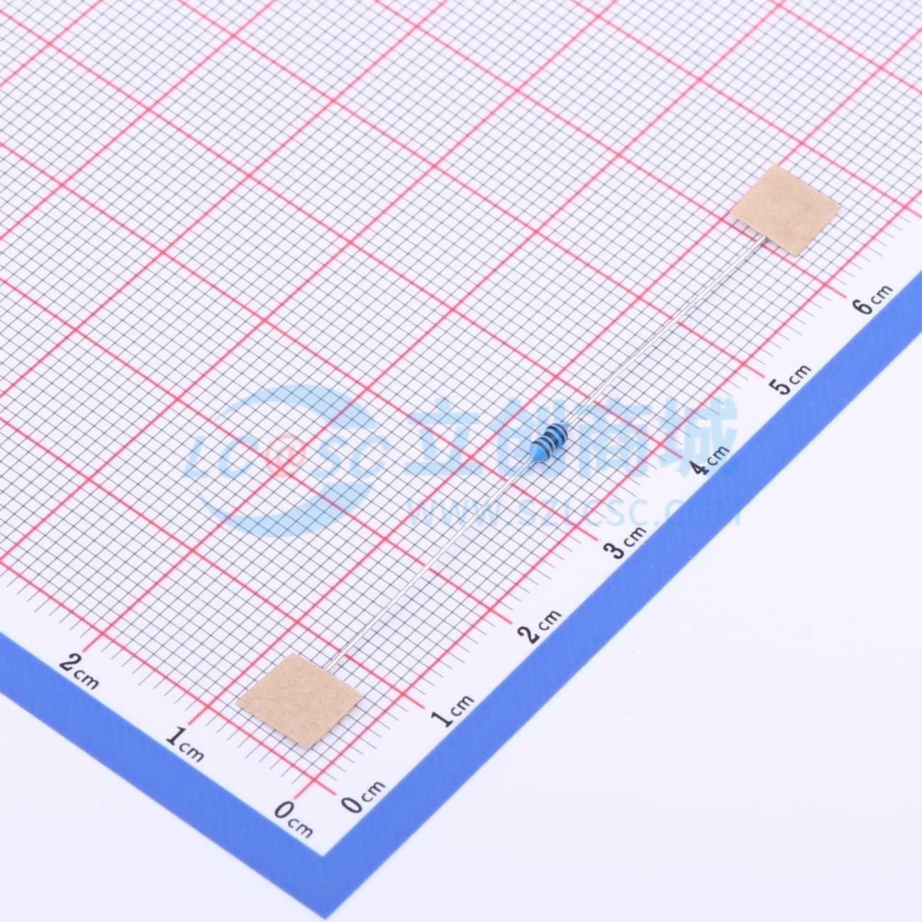 点击查看大图 MF1/8W-2K±1%-OT52实物图