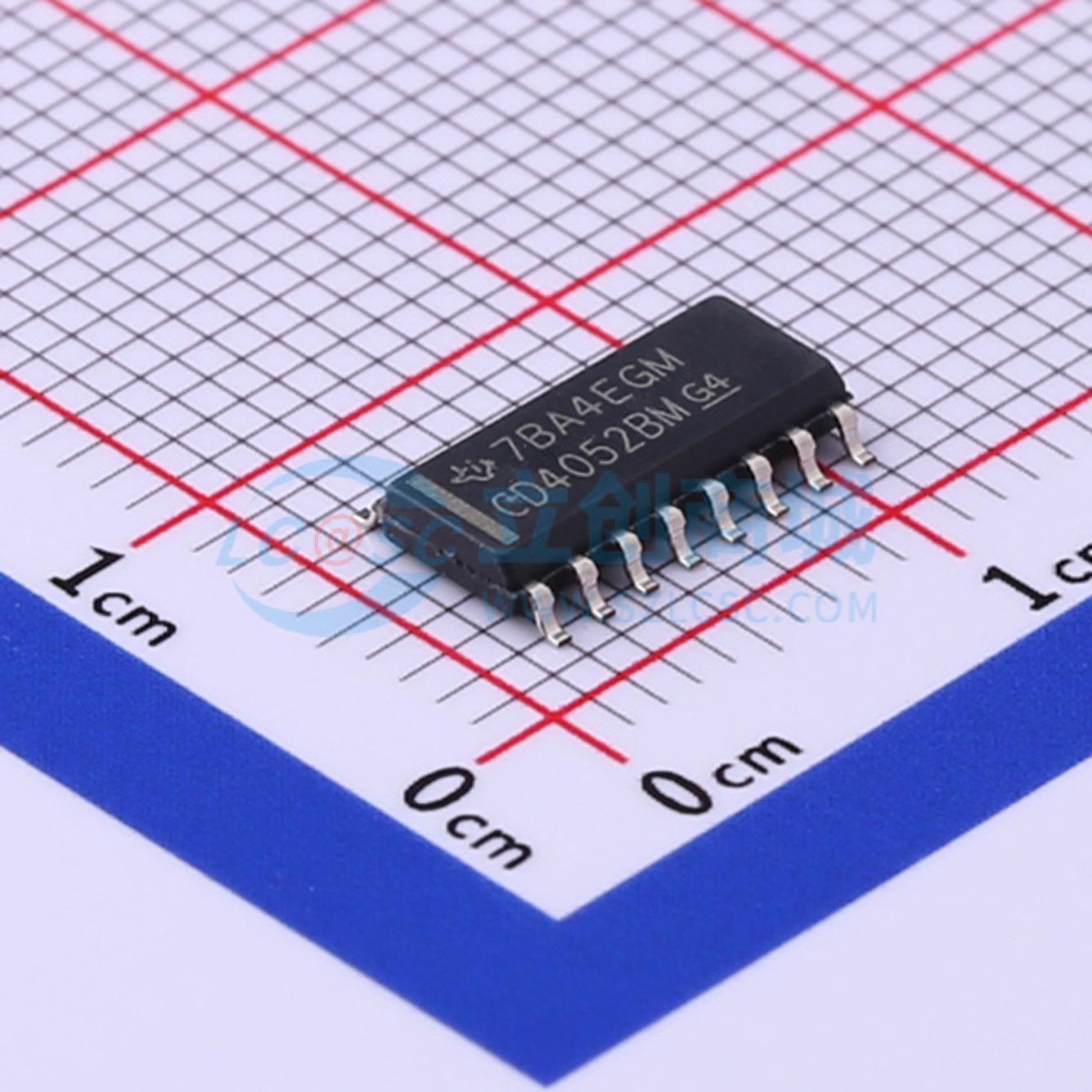 点击查看大图 CD4052BM实物图