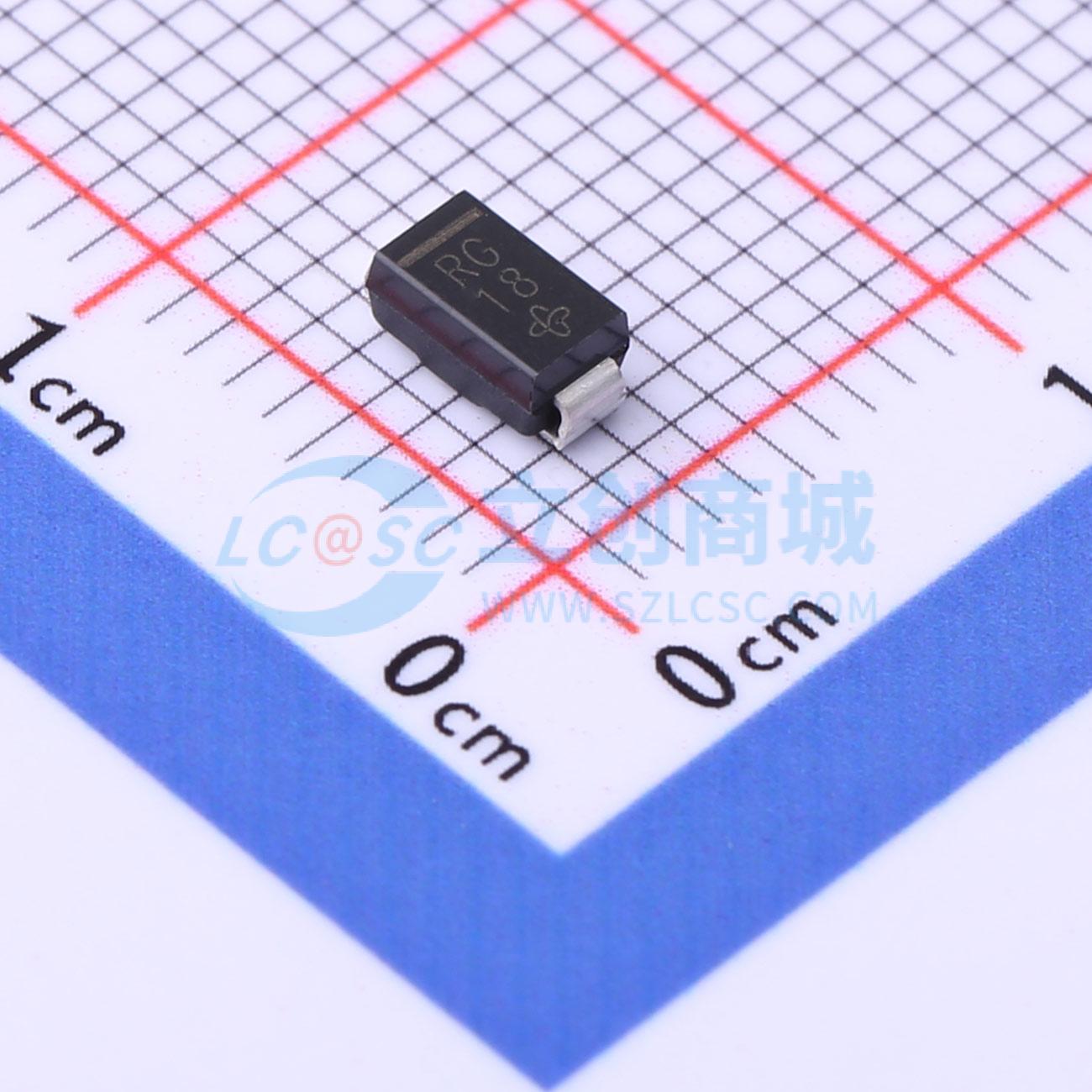 点击查看大图 RS1G-E3/61T实物图