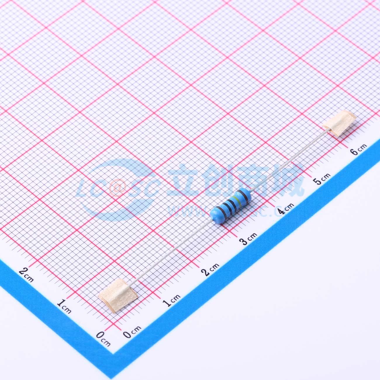 点击查看大图 MF1/2W-1M±1%-2T52实物图