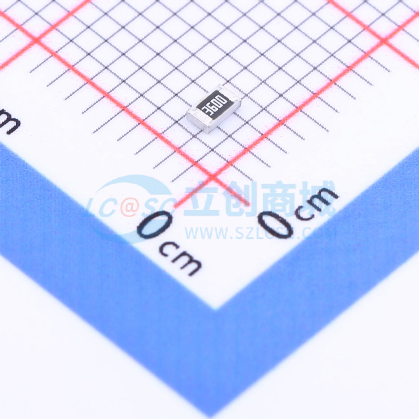 点击查看大图 FRC0805F3600TS实物图