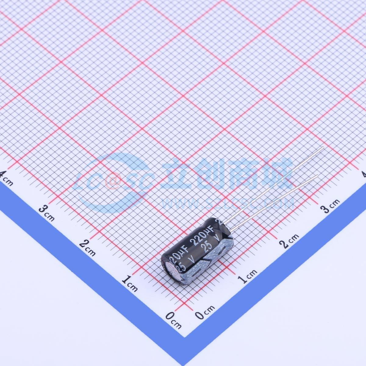 点击查看大图 KM1E221M0611实物图