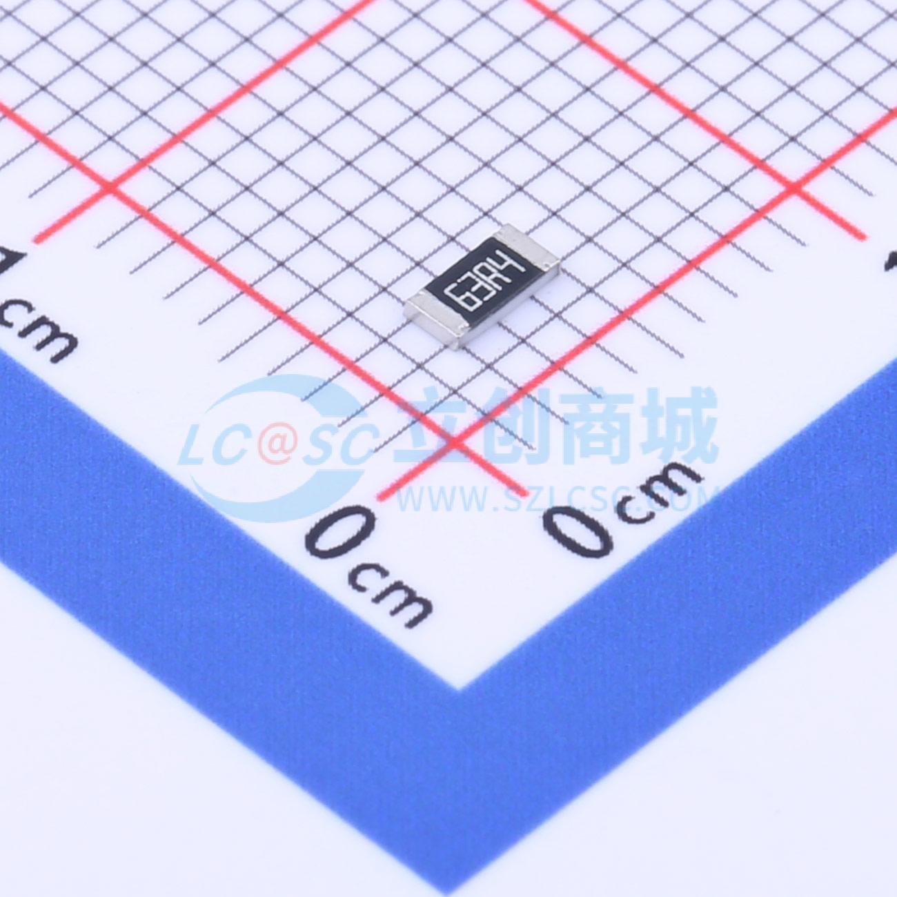 点击查看大图 RC1206FR-0763R4L实物图