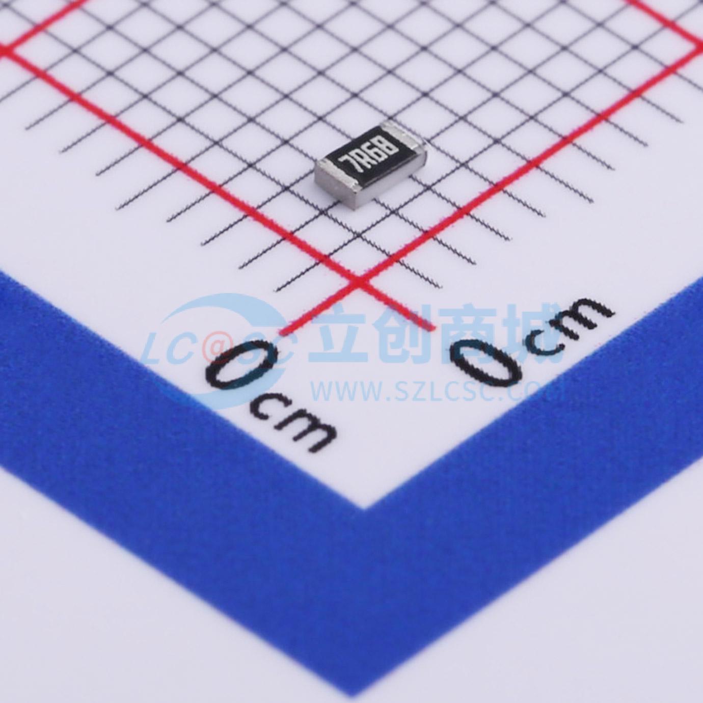 RC0805FR-077R68L实物图