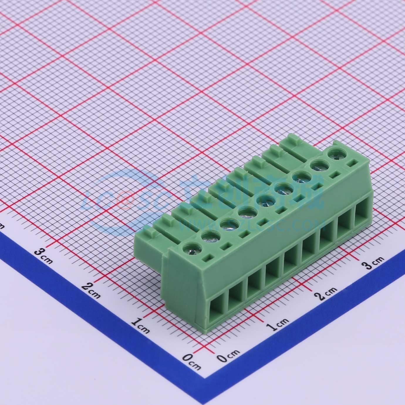 点击查看大图 XY2500F-C-3.81-9P实物图