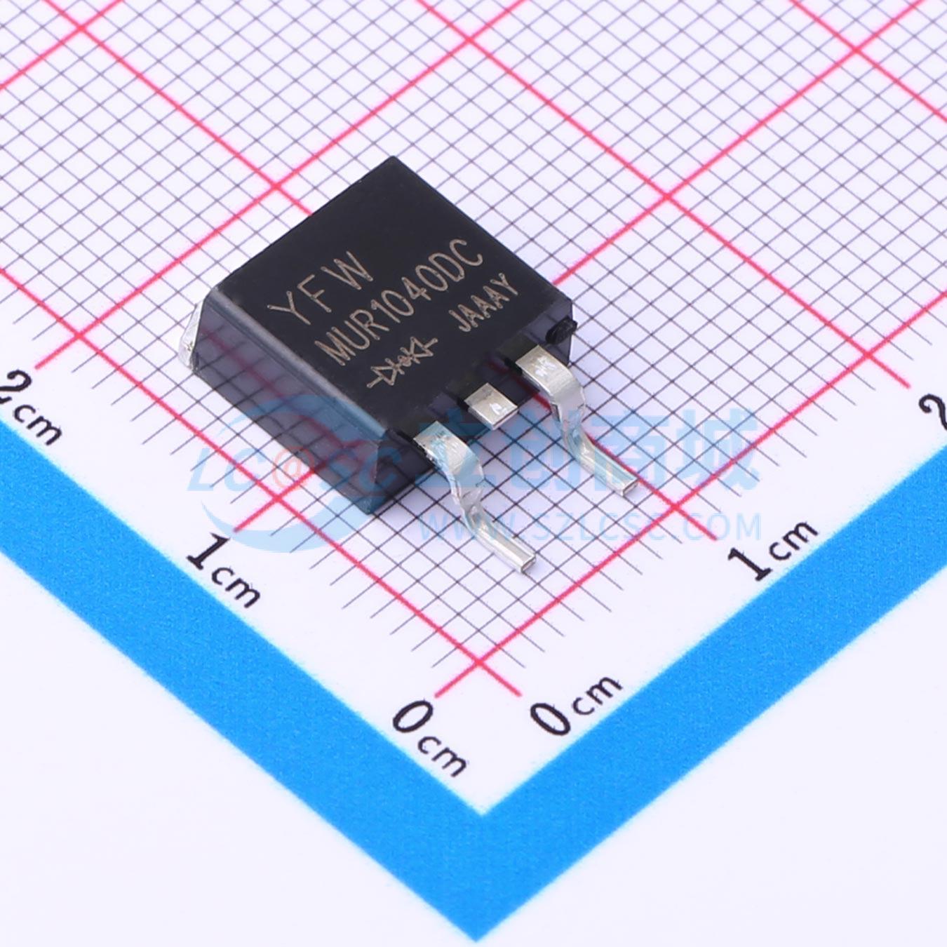 点击查看大图 MUR1040DC实物图