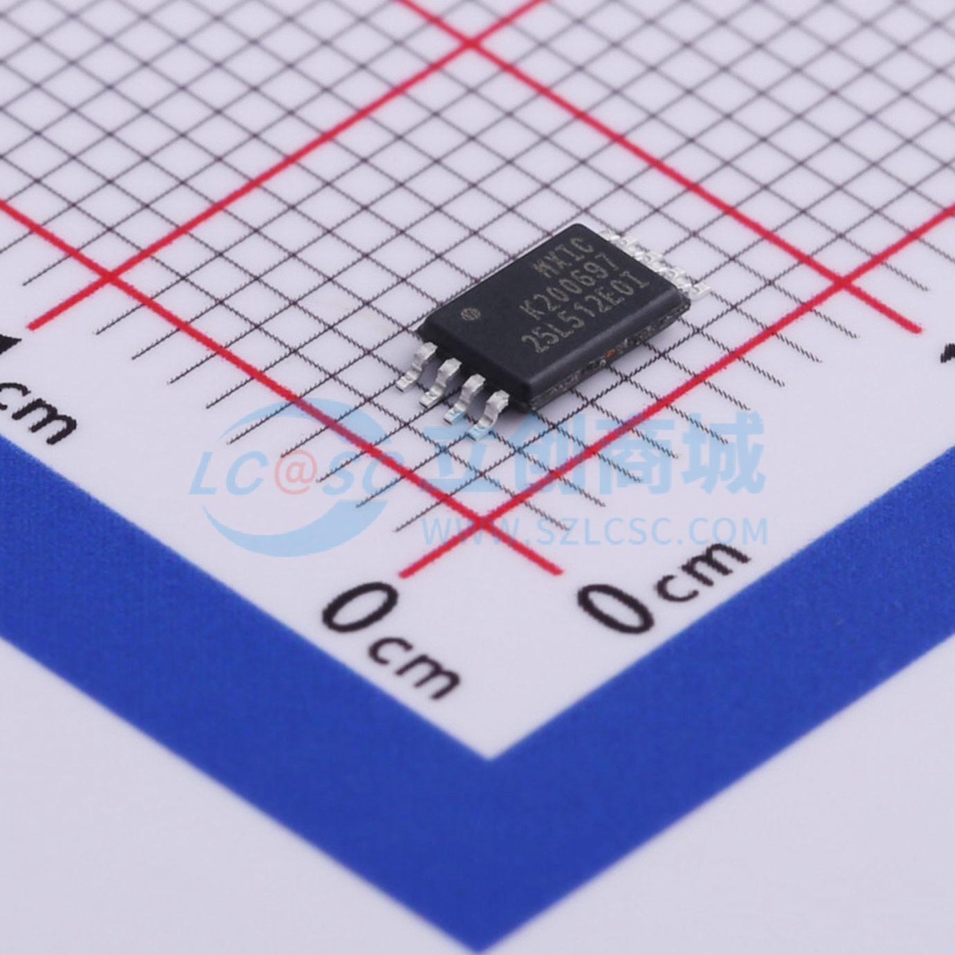 点击查看大图 MX25L512EOI-10G实物图