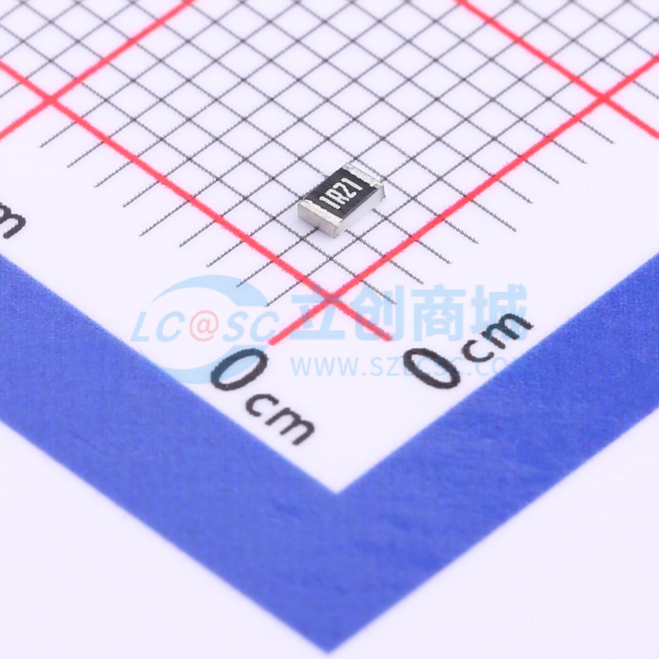 RC0805FR-071R21L实物图