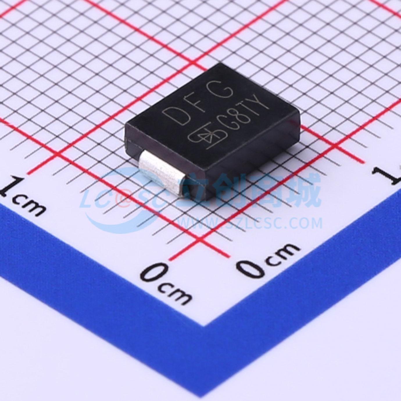 点击查看大图 SMDJ28CA HR7G实物图