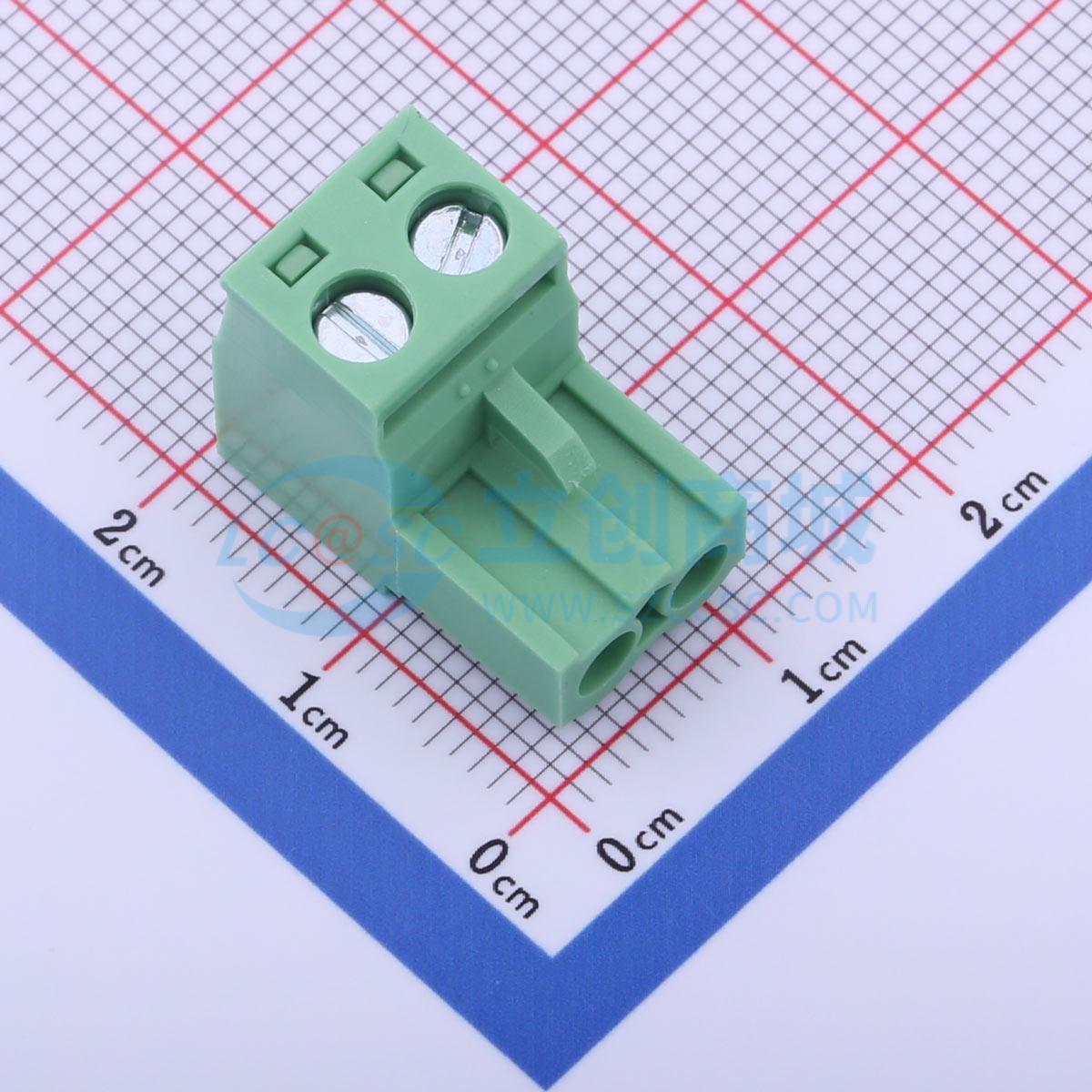点击查看大图 2ETYK-5.08-02P-14-100AH实物图