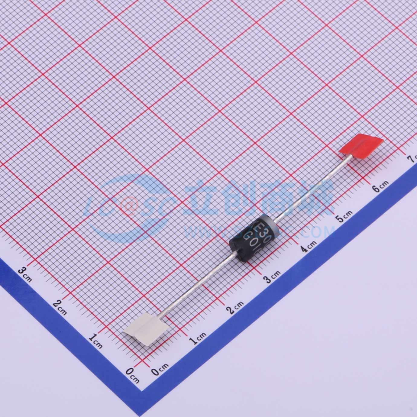 点击查看大图 1.5KE300A R0G实物图