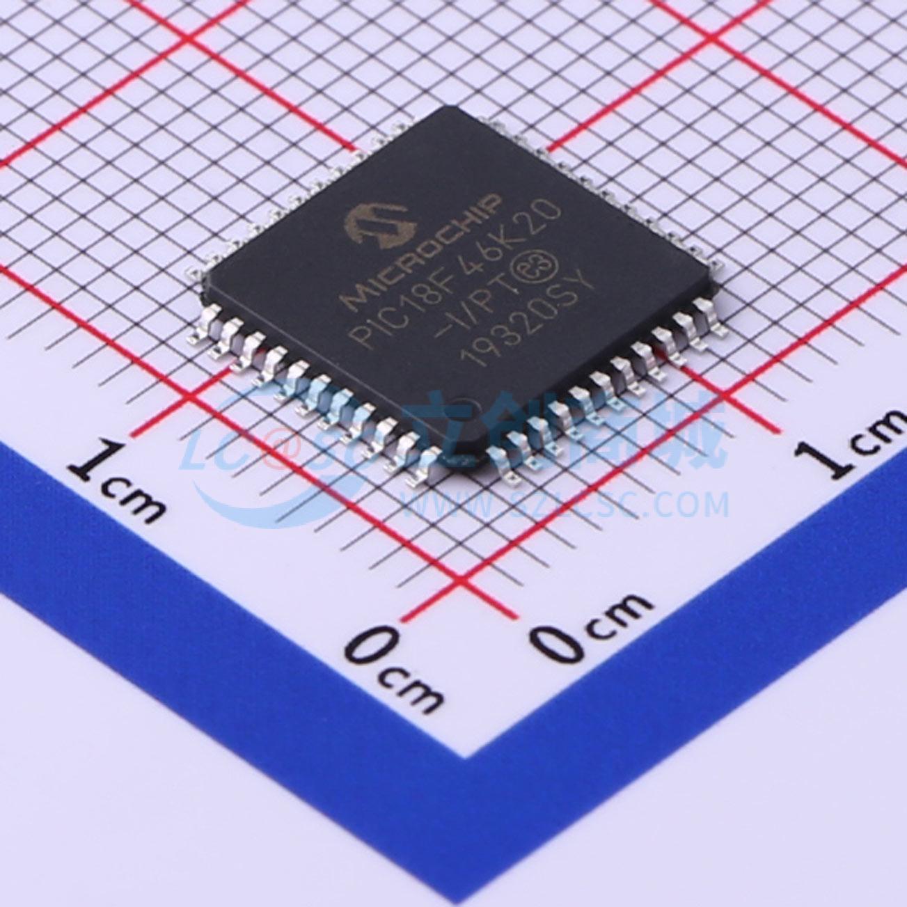 点击查看大图 PIC18F46K20T-I/PT实物图