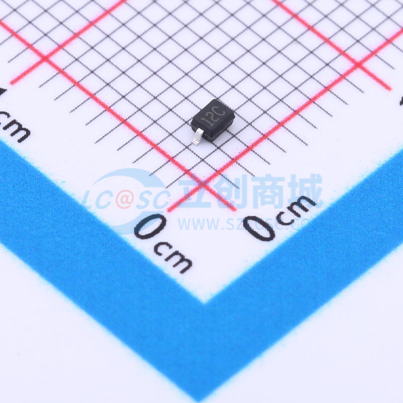 点击查看大图 PESDNC3D12VB实物图