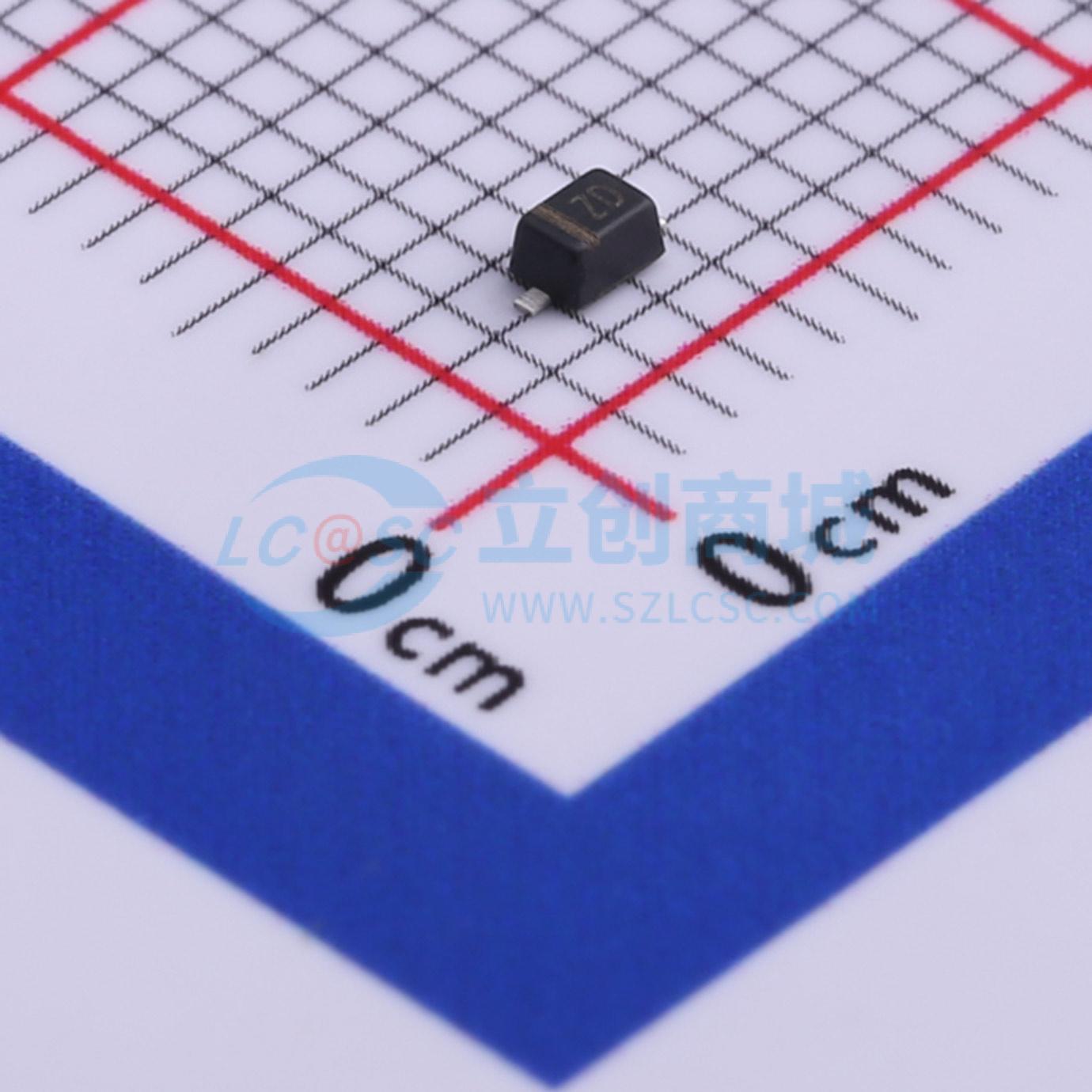 点击查看大图 BZT52C8V2S RRG实物图