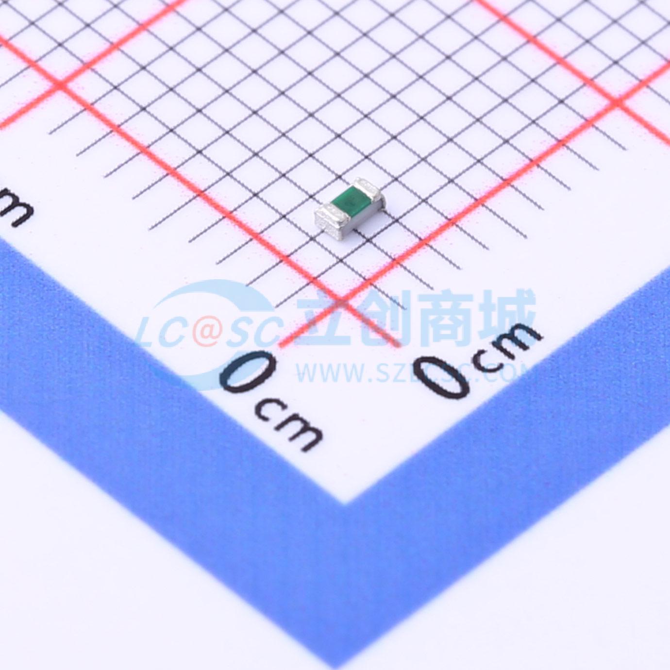 点击查看大图 HoYH0603-1/2W-30mR-1%实物图