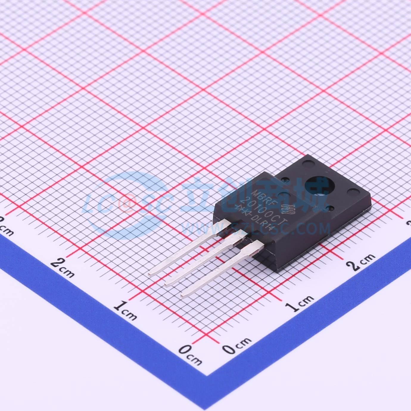 点击查看大图 MBRF20100CT实物图