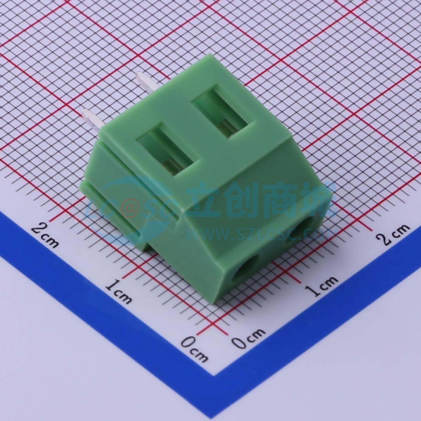 点击查看大图 KF129-7.5-2P实物图