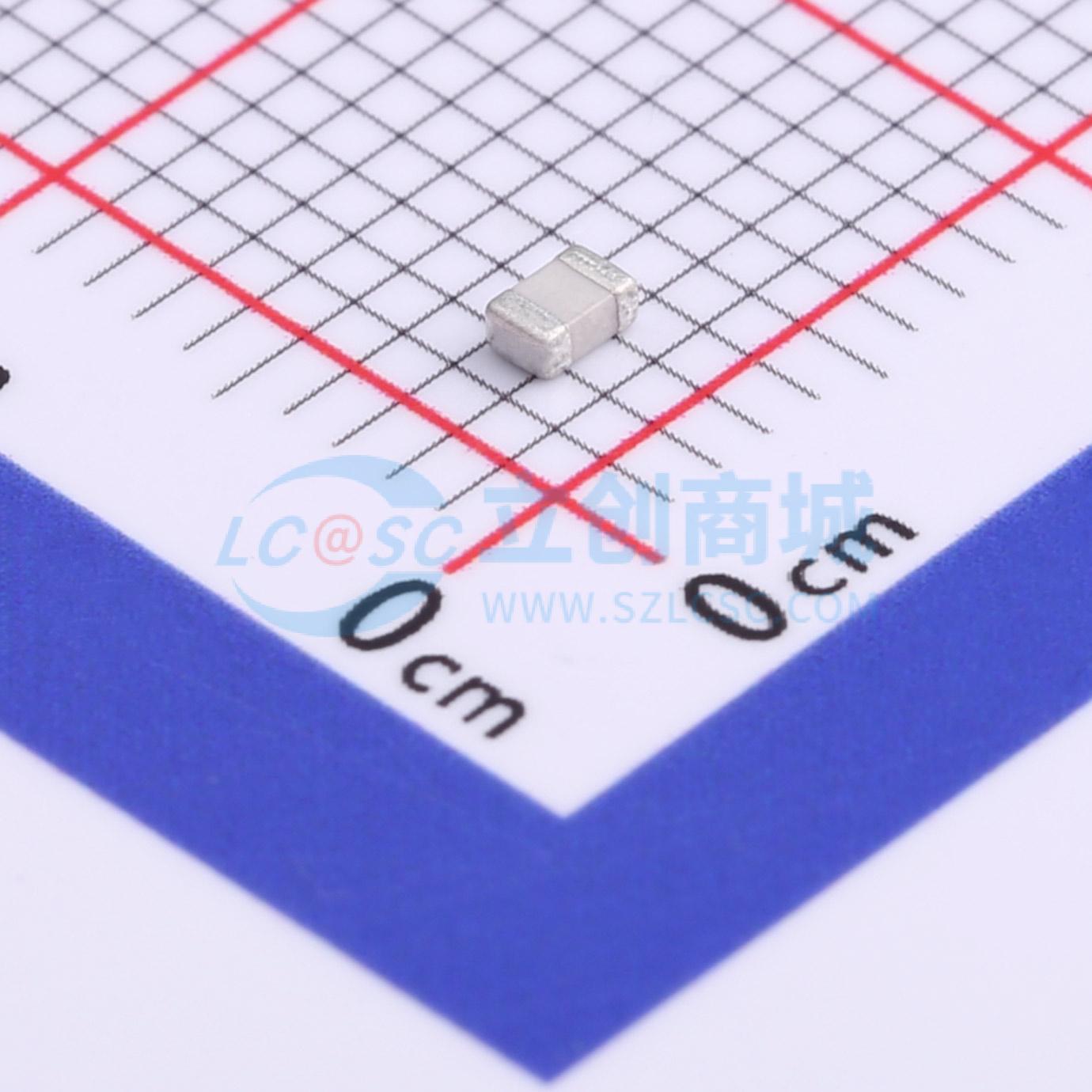 点击查看大图 CC0805JRNPOBBN221实物图