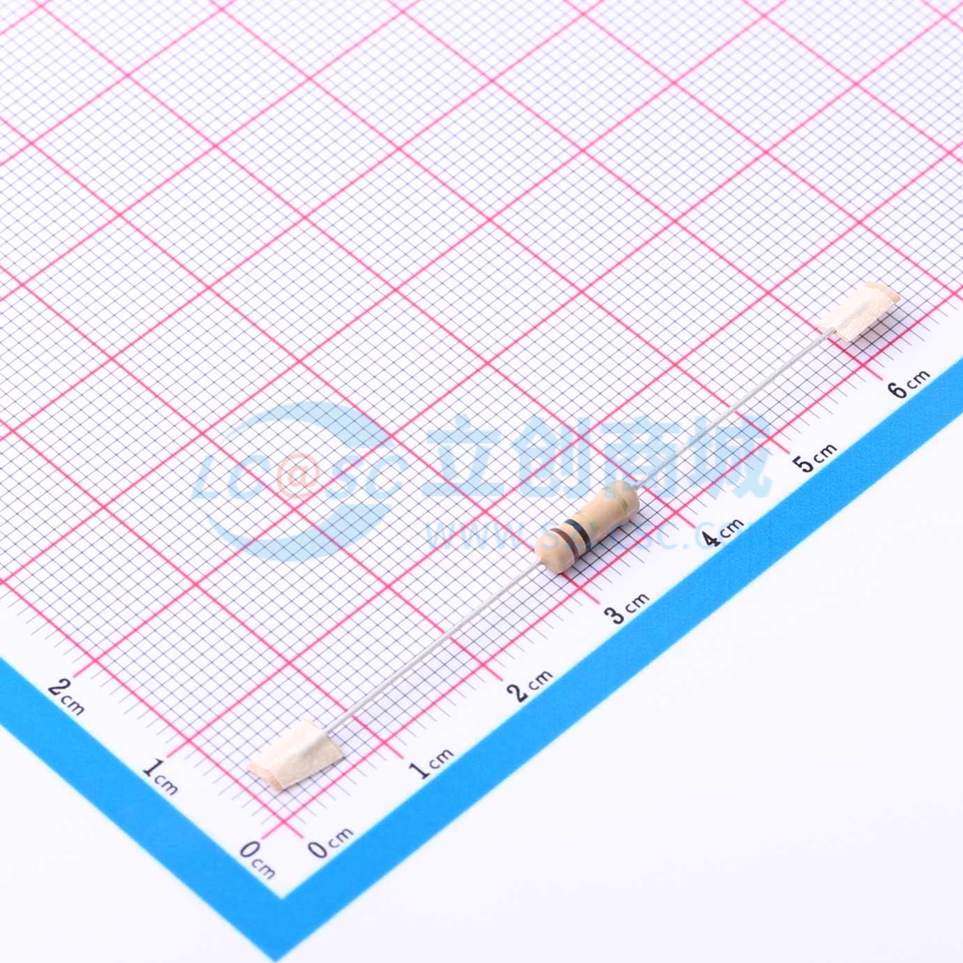 CR1/2W-1Ω±5%-XT52实物图