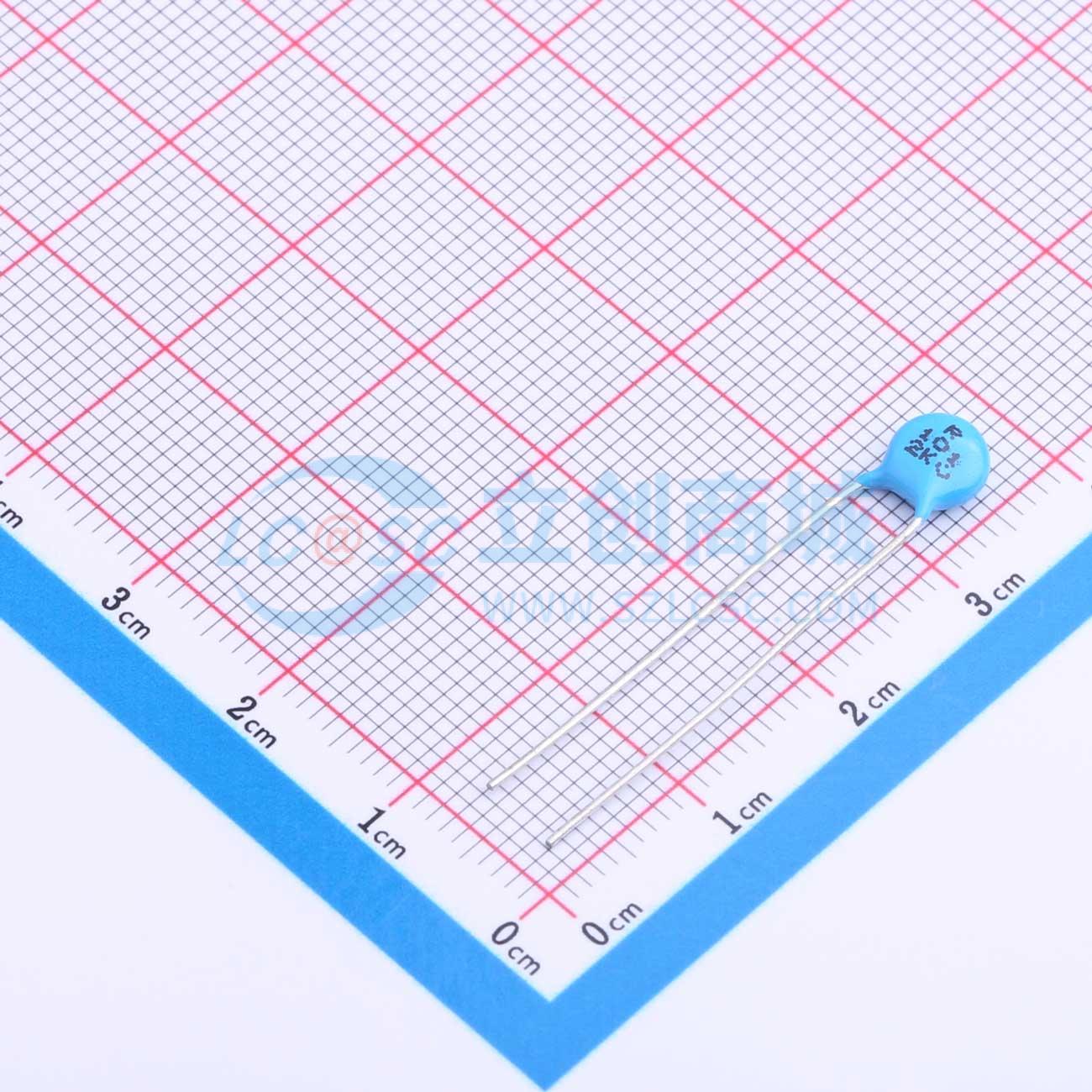 点击查看大图 DCH101K26YR P6BL5A0实物图