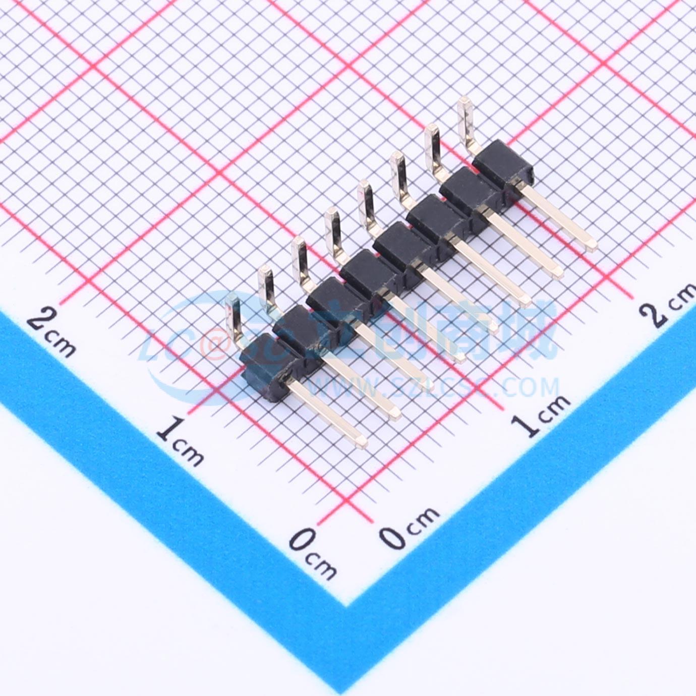 点击查看大图 KH-2.54PH90-1X8P-L13.8实物图