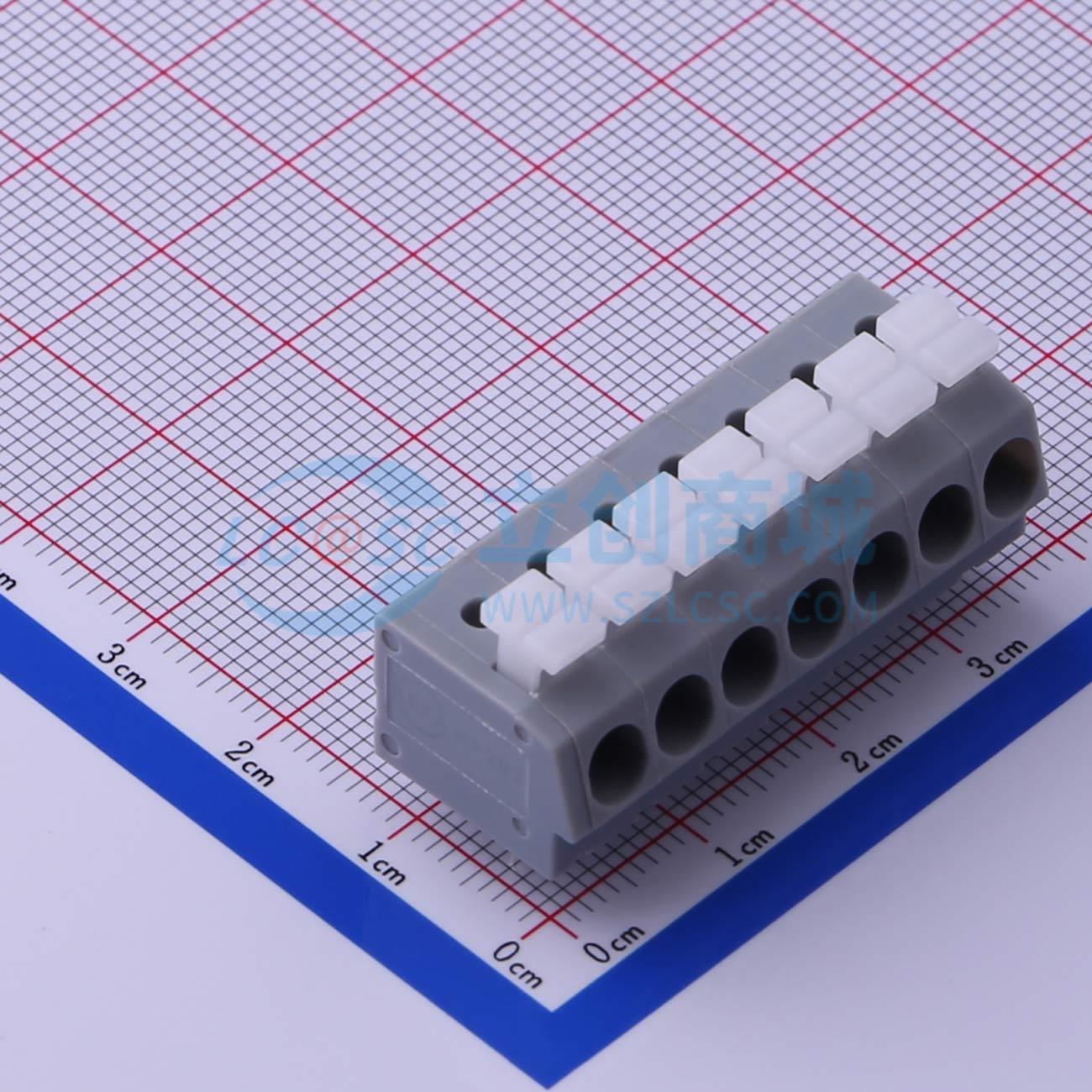 点击查看大图 KF202-5.0-7P实物图