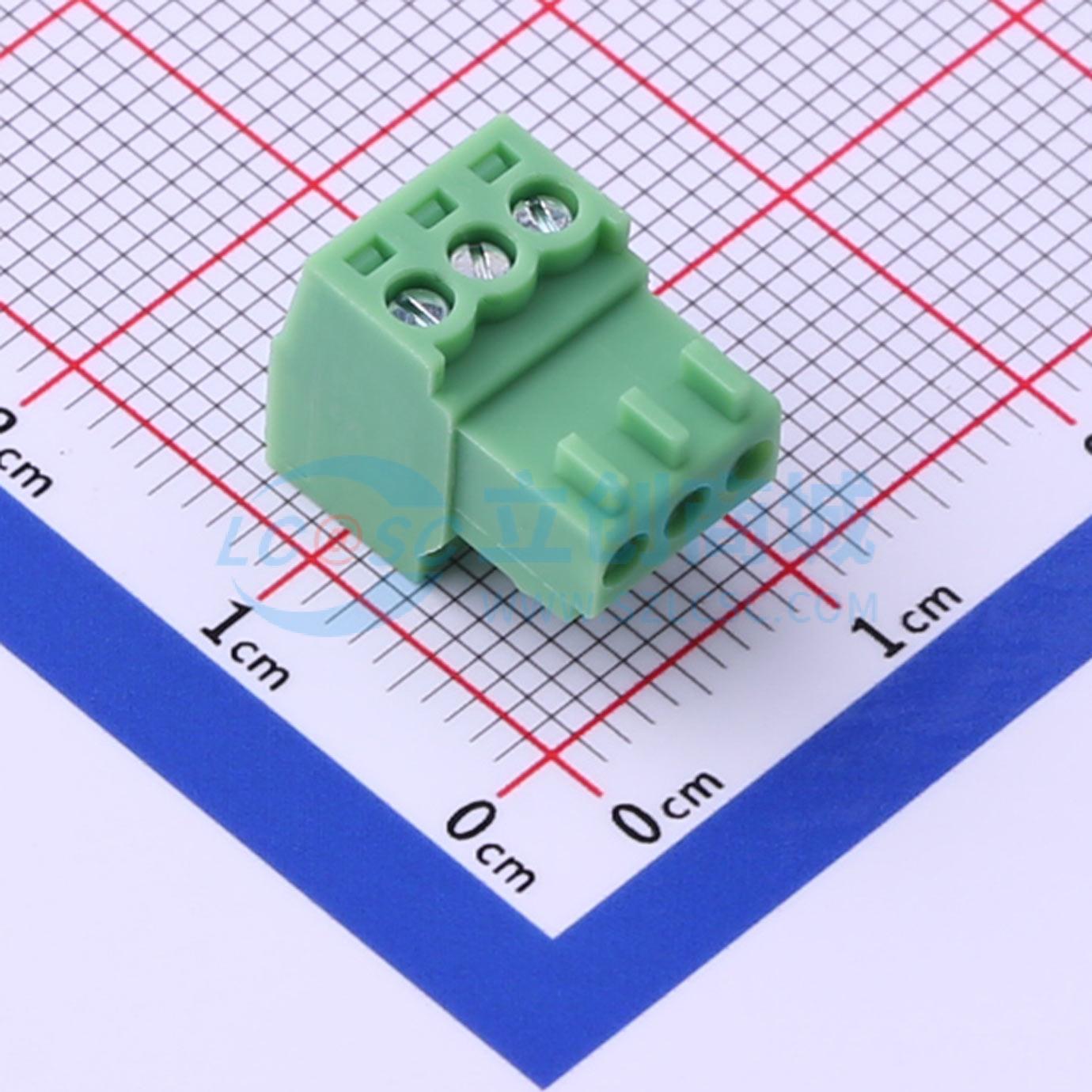 点击查看大图 KF2EDGK-2.54-3P实物图